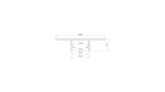Profile LUMINES type NIPO nonanodized 1 m